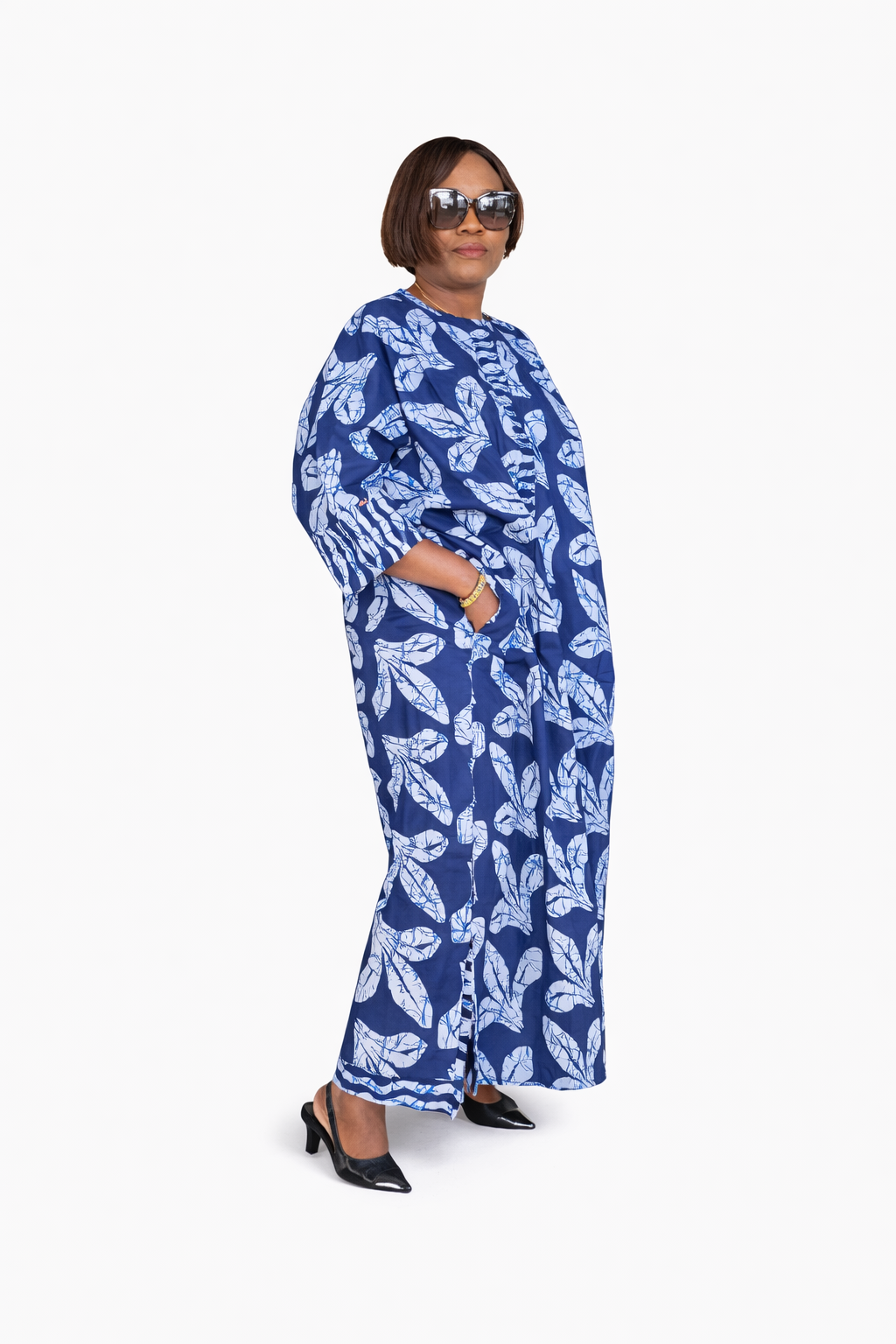 Ankara Kaftan and pants set