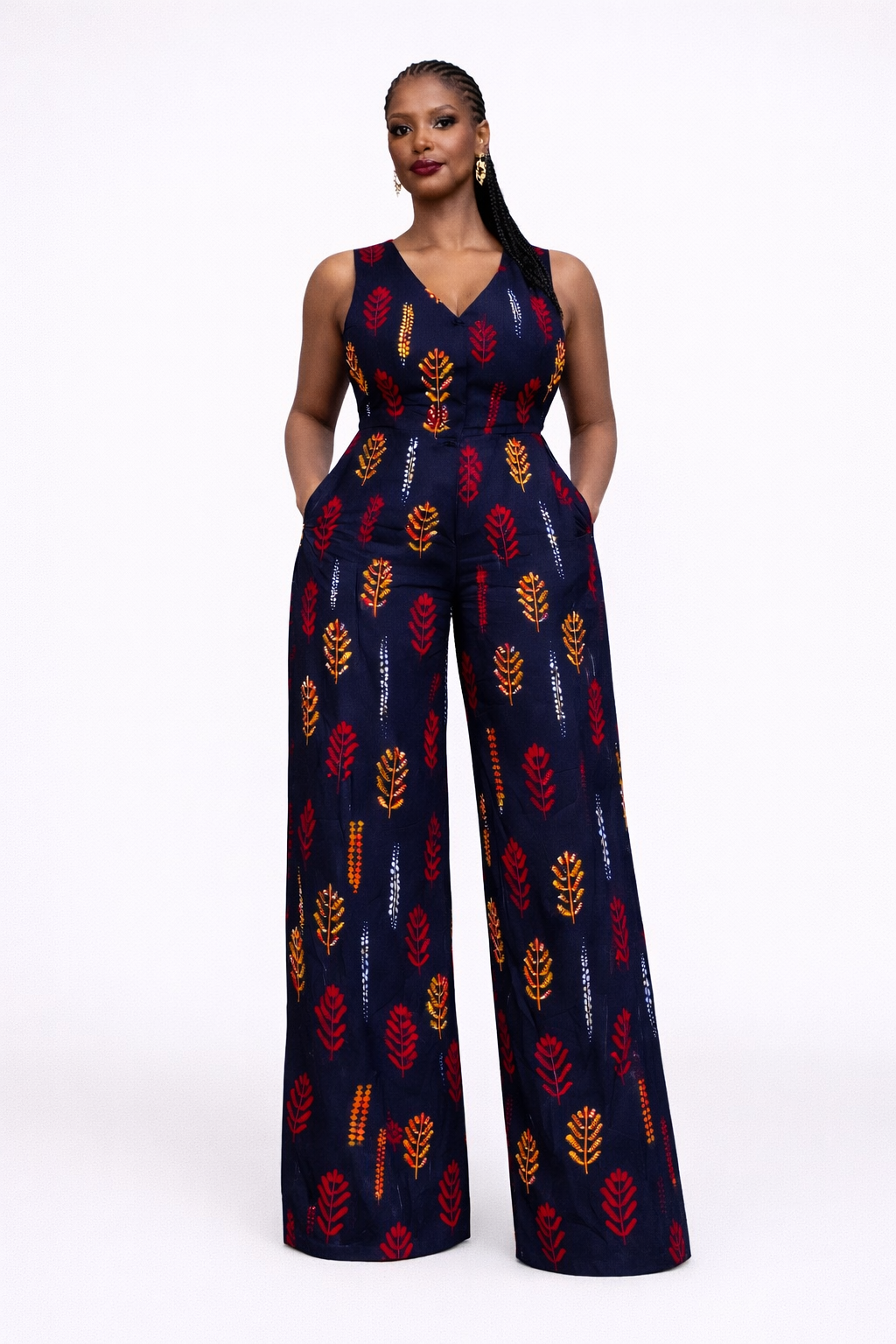 The Ankara Jumpsuit