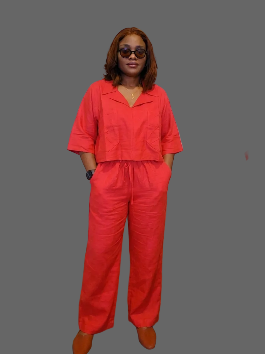 The Omalicha set 100%linen