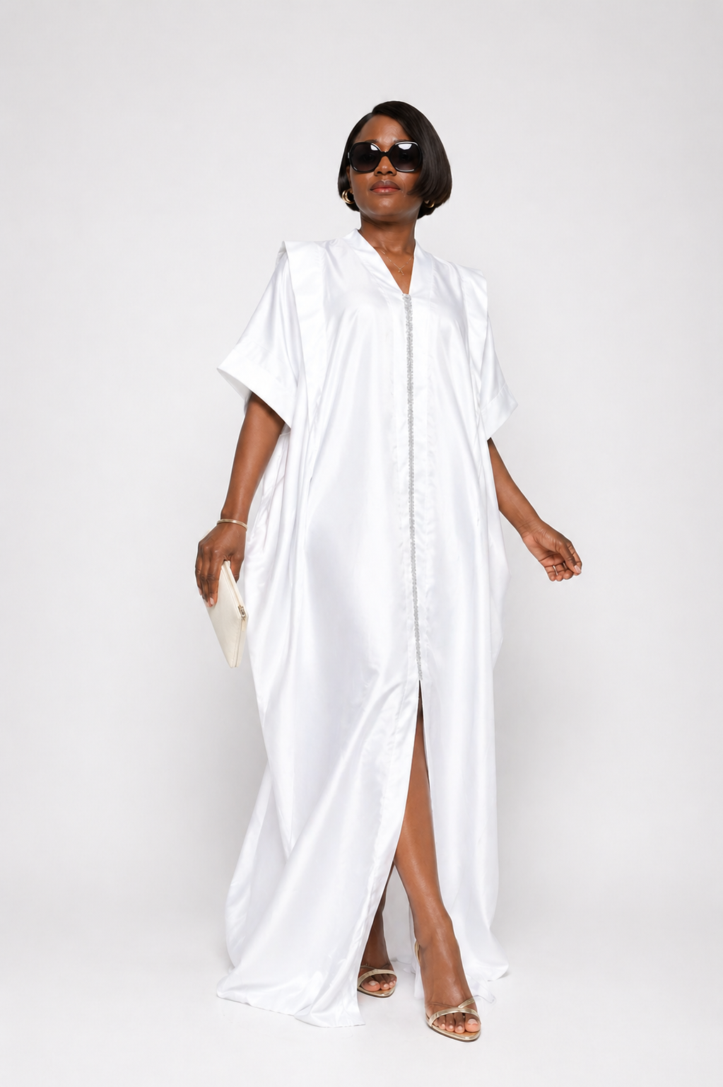 Elegant Bubu Kaftan – Duchess Silk