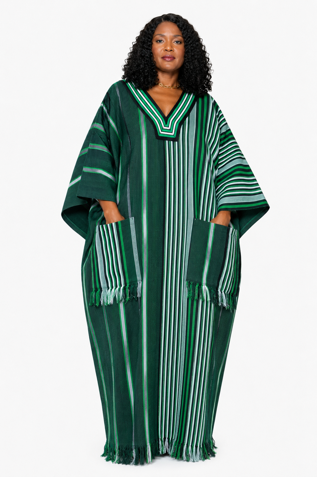 Royal Weave Embroidered Double-Weave Aso-Oke Boubou
