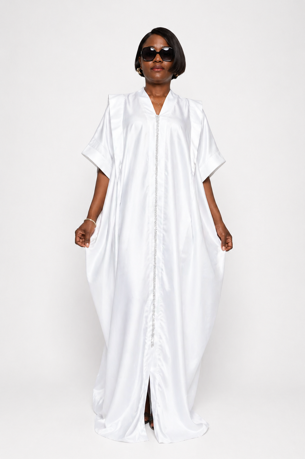 Elegant Bubu Kaftan – Duchess Silk