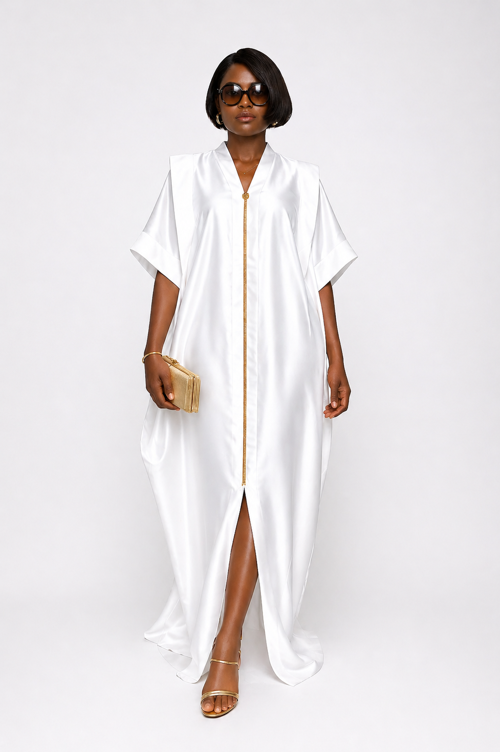 Elegant Bubu Kaftan – Duchess Silk