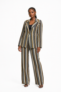 Tribal Print Jacket & Palazzo Set