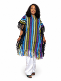 Ijawu Aso-Oke Fringe Tunic Set – Choice of Palazzo Pants