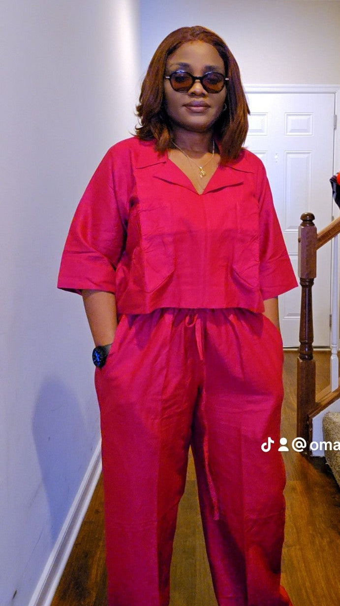 The Omalicha set 100%linen